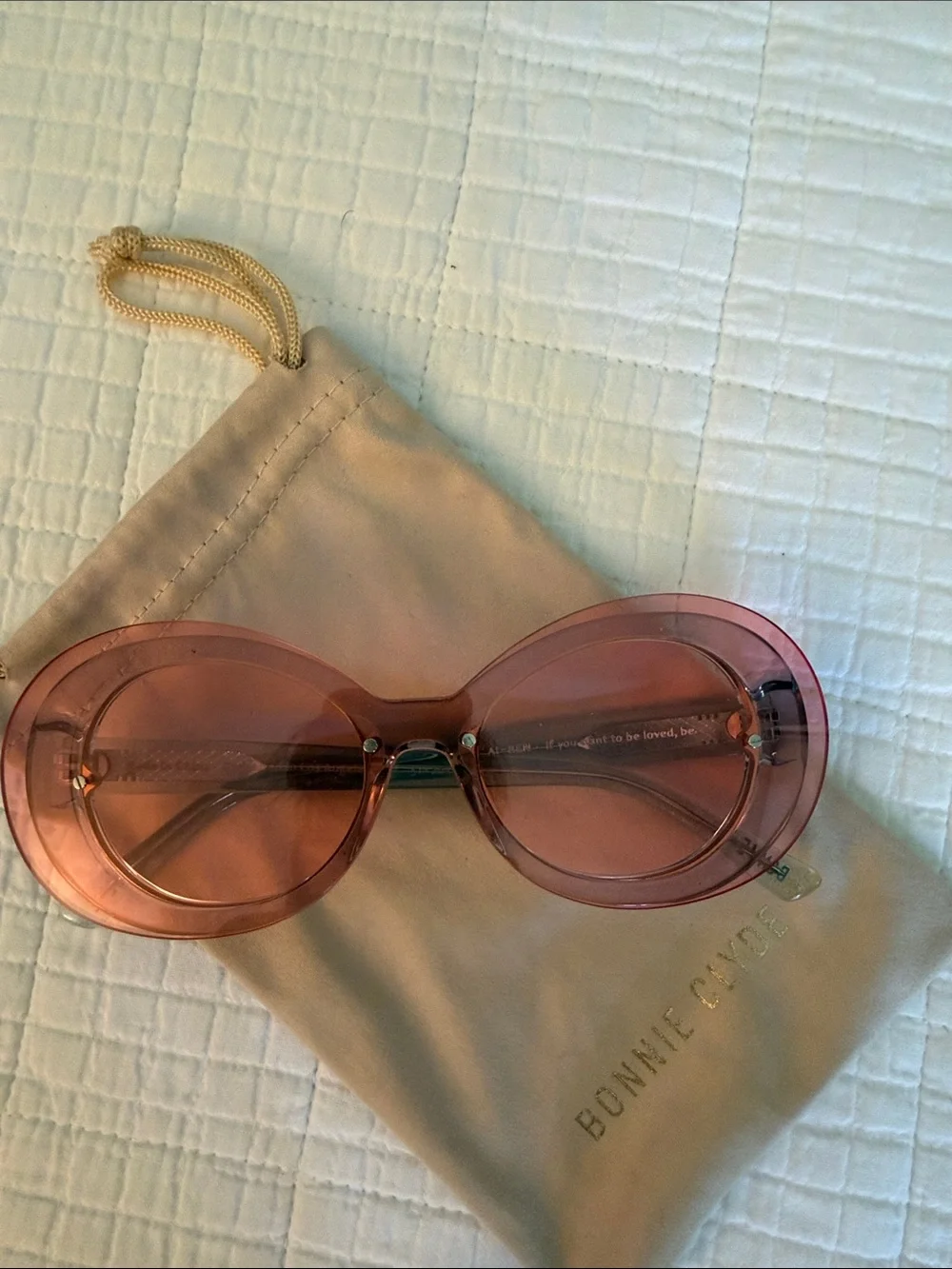 BONNIE CLYDE ai ren sunglasses